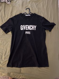Givenchy Black Distressed Tee