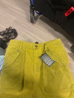 Green skirt small fit medium
