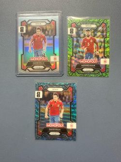 2026 World Cup Prizm Monopoly Soccer card lot - 11 Spain