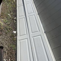 Metal Garage Panel Doors 16’ Wide X 9’ Tall Opening