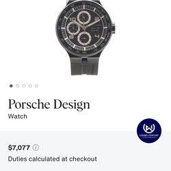sell my porsche watch