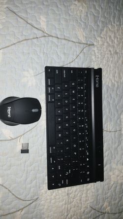 I home Bluetooth keyboard and wireless optical mouse