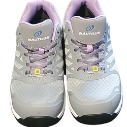 Nautilus Women's Velocity Carbon Toe Work Shoes (Style N2489). They are designed for industrial use, combining athletic comfort