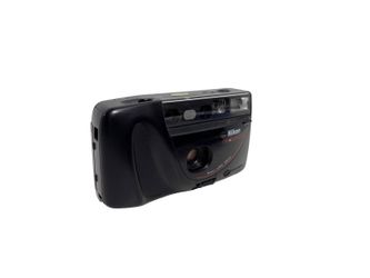 Nikon One Touch 100 35mm Film Camera Nikon Lens Black w/ Film Installed