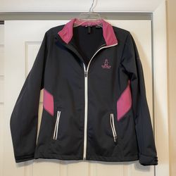 Abacus Navy & Pink Jacket - Size Large 