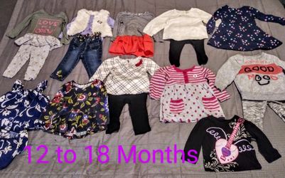 Girl's 12 Month to 18 Month Bundle