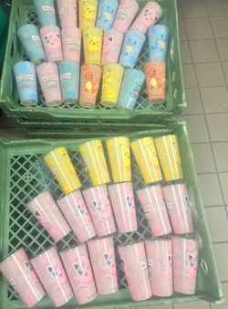 Pokémon hard plastic cups