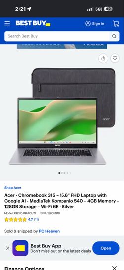 ACER Chromebook 315
