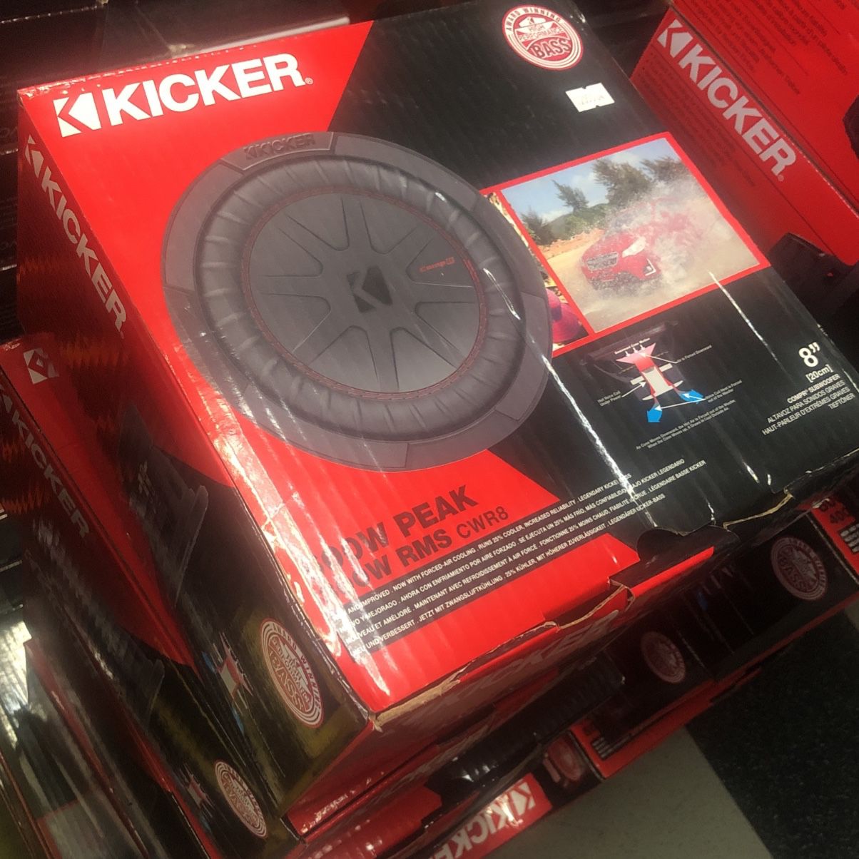 Kicker CompR 8 On Sale Today For 89.99