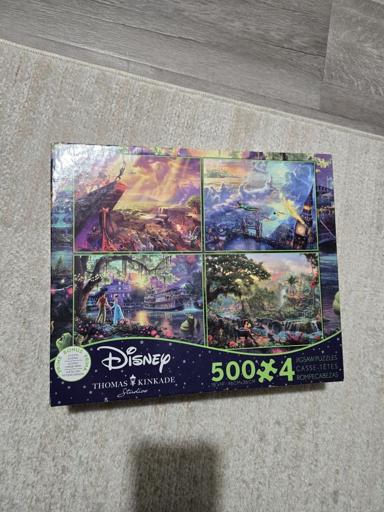 Disney Puzzle 4-in-1