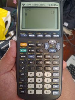 TI 83 plus graphics calculator