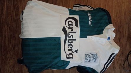Carlsberg Liverpool futbol jersey addidas worldcup
