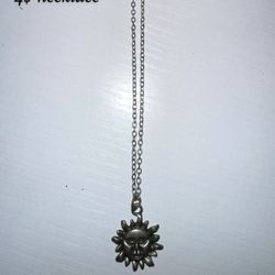 sun necklace