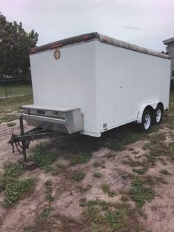 1999 14x7 cargo trailer