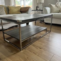 Living Room Center and 2  End Tables  