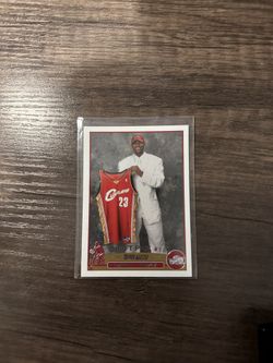 2003-2003 Topps LeBron James Draft Pick Rookie Card #221 RC