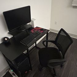 Computer Desk AND Chair