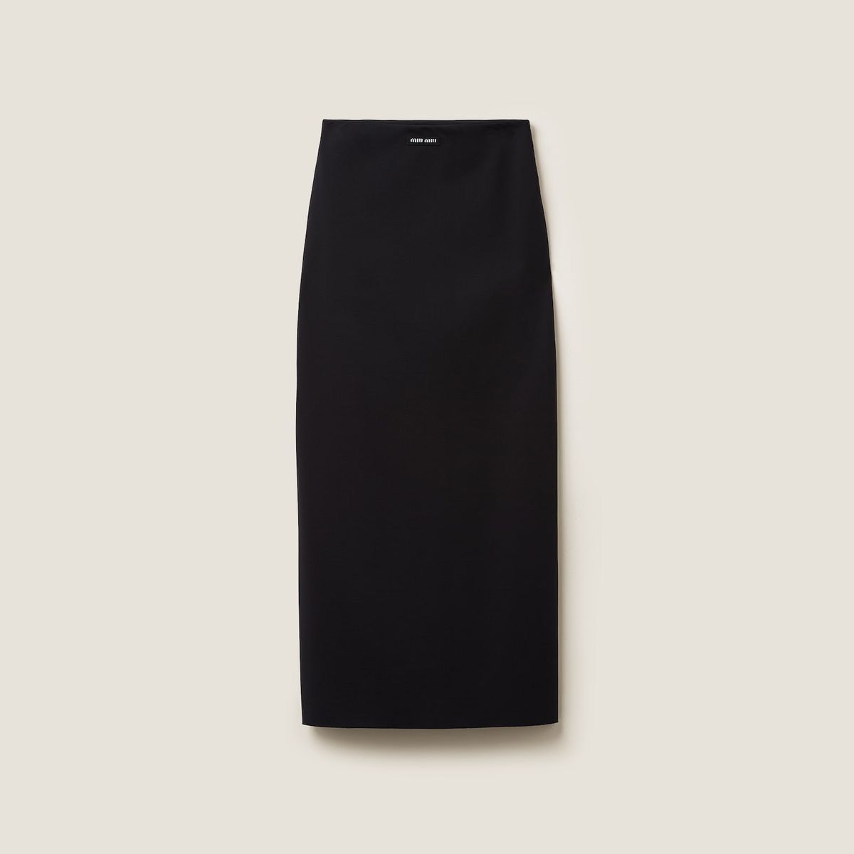 Miu miu black pencil skirt