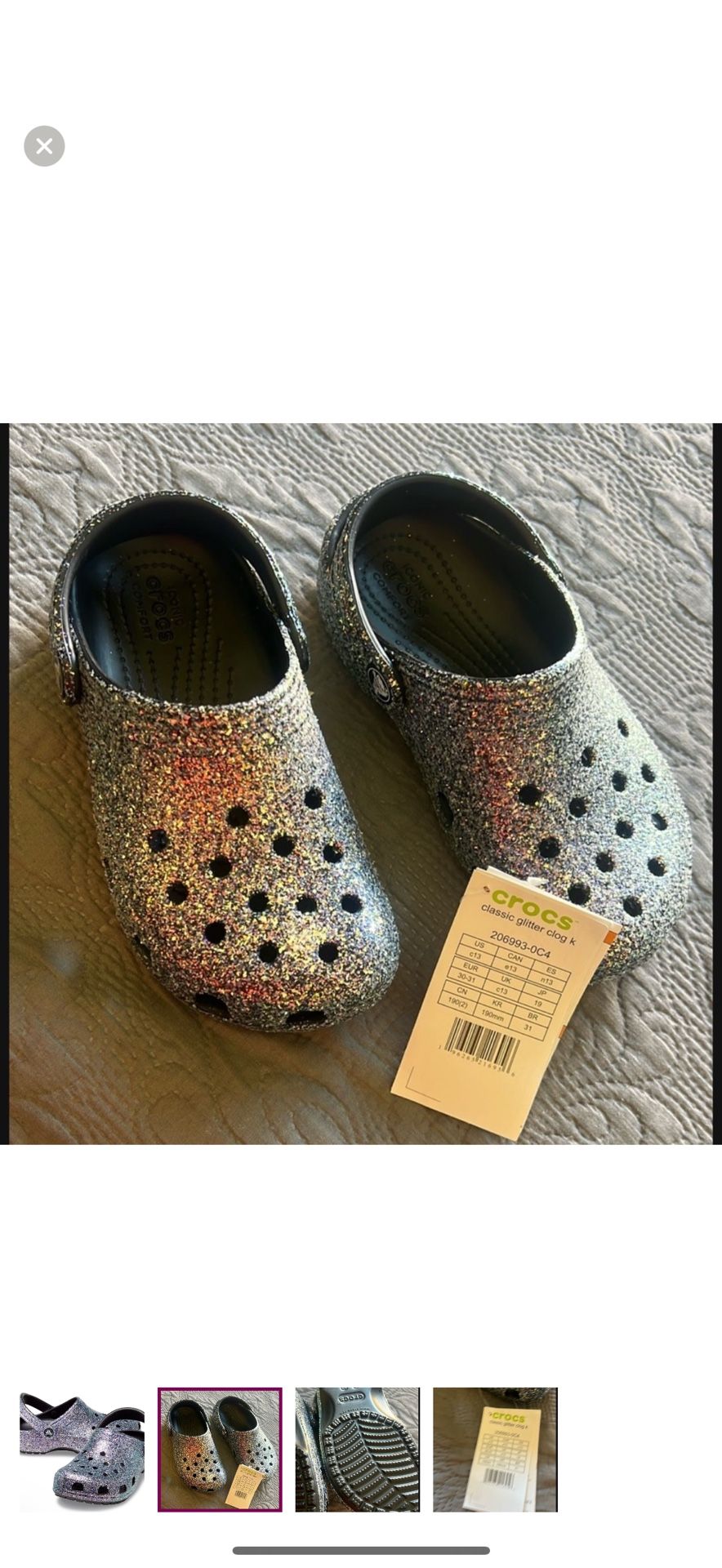 Girl’s Crocs Size 13 NWT