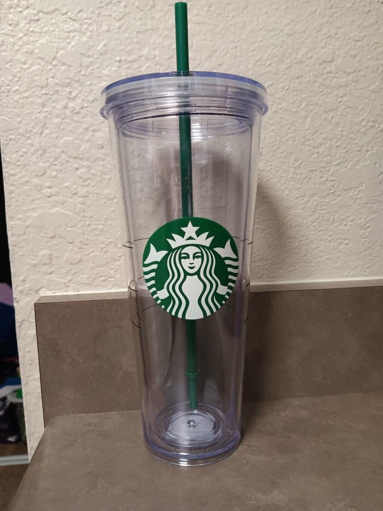 New Starbucks Tumblers Clear $12,Purple$16