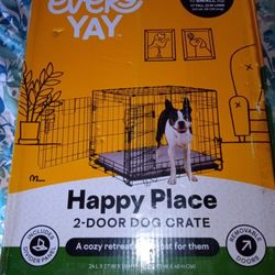 Happy Place 2-Door Crate 