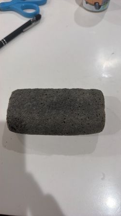 Pet hair removal stone