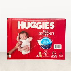 Huggies Little Snugglers Baby Diapers Newborn Size N
