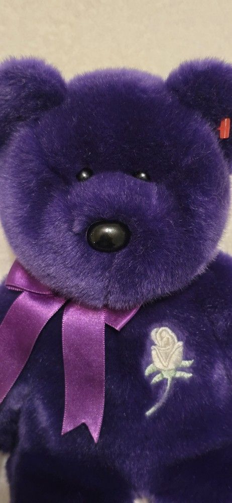 "RARE", 1998 Diana, Princess Of Wales. Beanie Buddy Bear.