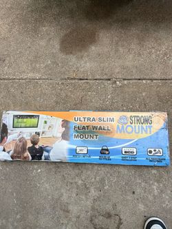 Strong Mount Ultra Slim TV Wall Mount - 37” to 90 “
