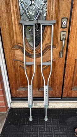 Free - Crutches (like new)