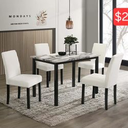 5 PC SMALL DINING SET