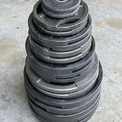 Olympic Barbell Weights - 530 lbs