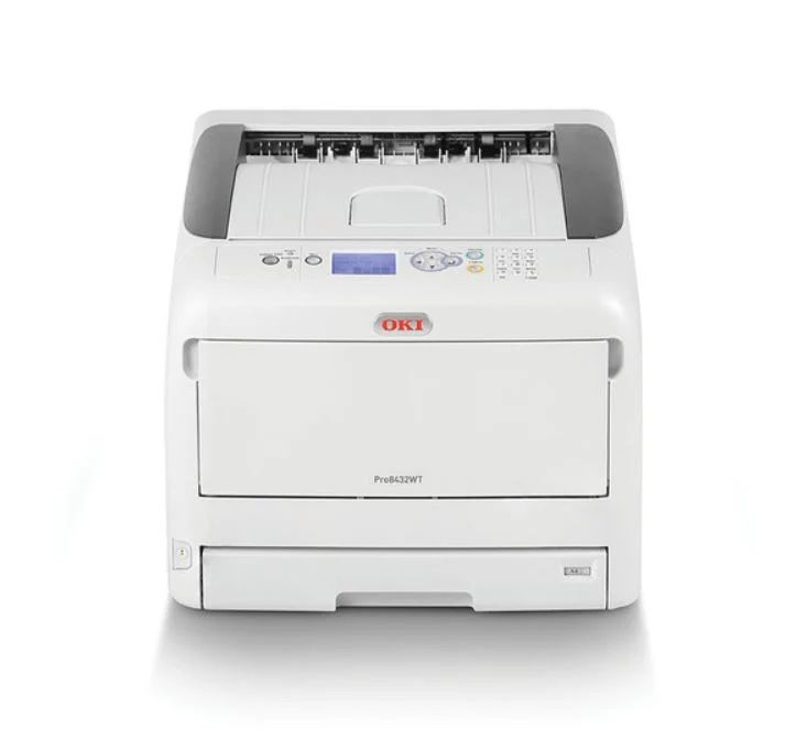 Oki PRO 8432WT white Toner Printer