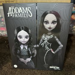 Monster High Skullector Addams Family Doll Two Pack Mattel