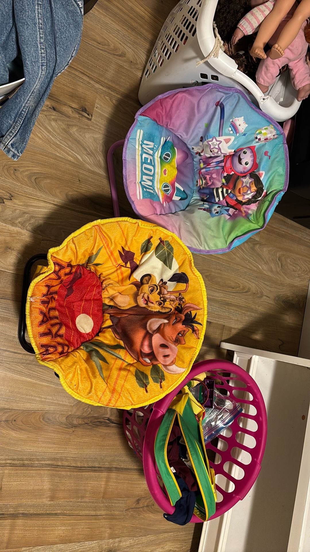 10$ Each Kids Folding Chairs
