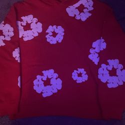 DENIM TEARS RED COTTON WREATH