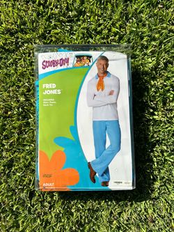 Scooby-Doo Fred Jones Adult Costume XL