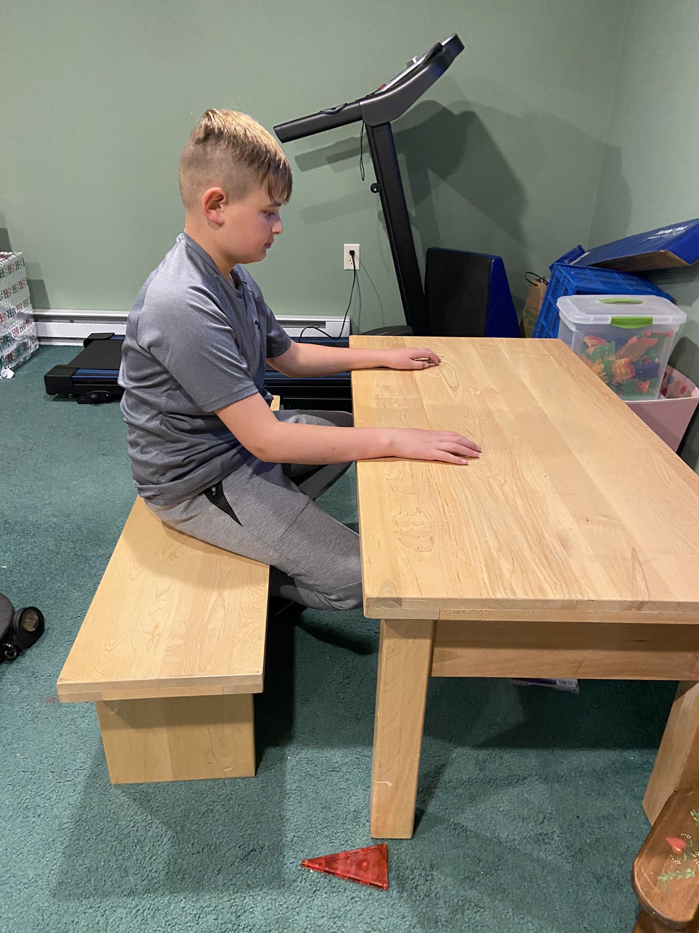 Child’s Table And Bench