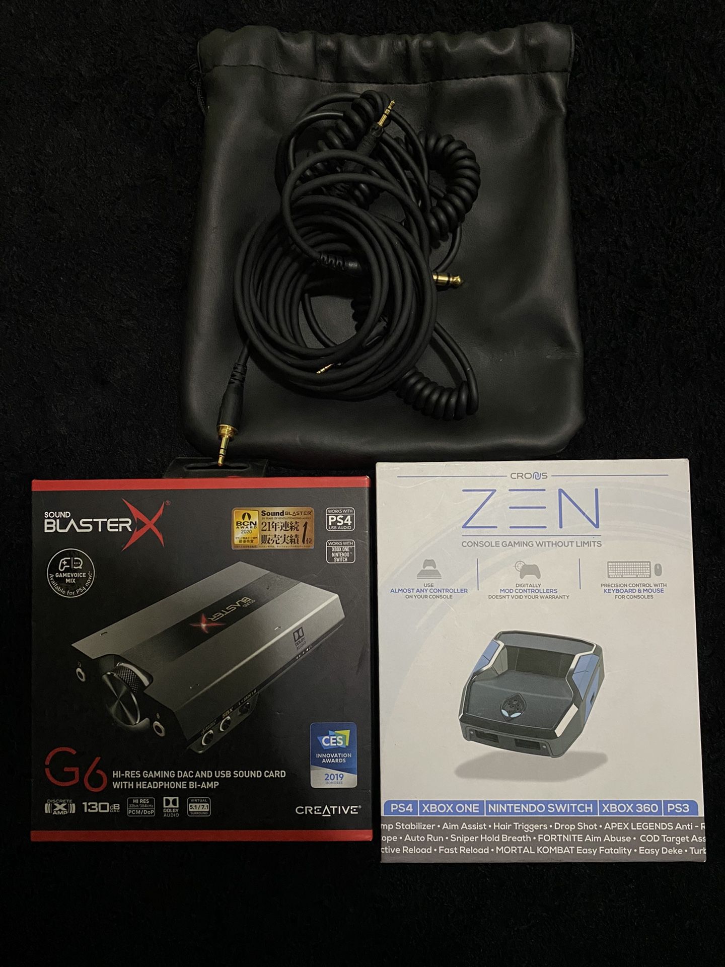 Sound BLASTER X G6 & Cronus Zen For Controller