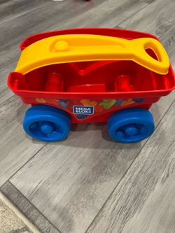 Small mega blocks wagon