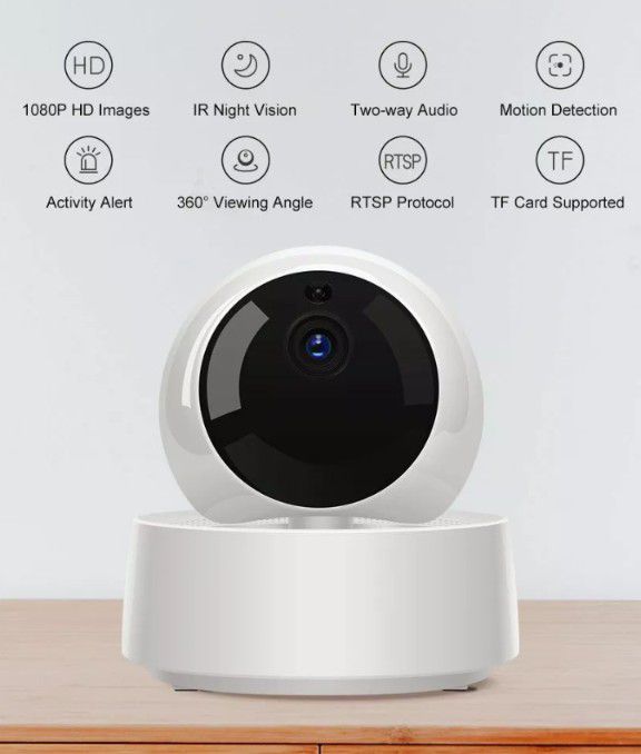Brand NEW Hd 1080 Security, Baby Cam, Night Vision, Voice Activated, Works With Any Phone 