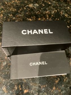 CHANEL glasses box and Chanel booklet