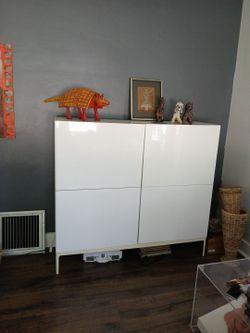 Modern Cabinet-White gloss finish! Very Cool