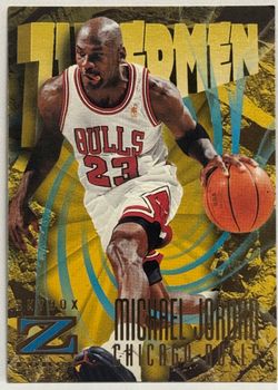 Michael Jordan 1996 Zupermen Skybox Z Force #179 Bulls Legendary Goat 🐐