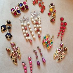 Collection Of Bold Earrings 