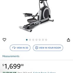 Nordictrack Elliptical With IFIT