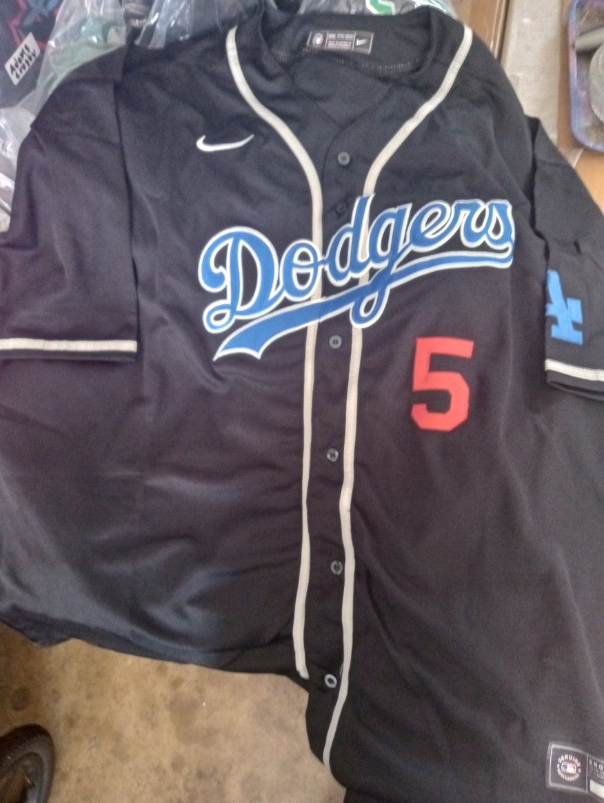 Freddie Freeman Dodgers Jersey.. Everything Stitched.. Size 4X5X