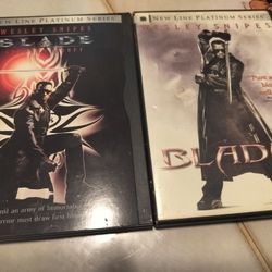 Set Of Two Blade Movies On DVD