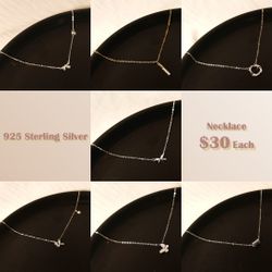 925 Sterling Sliver Necklace 