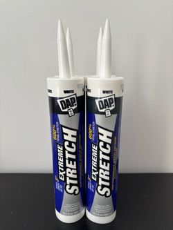 DAP Extreme Stretch Sealant White 10.1 oz – 4 Pack - New